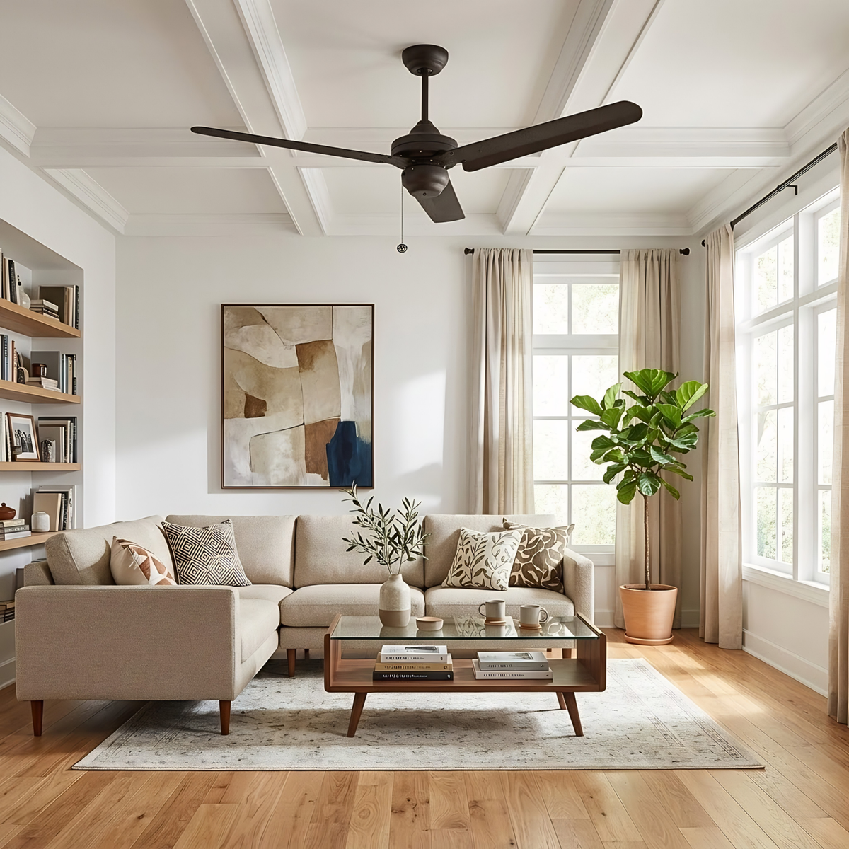 Anila 54" 3- Blade Ceiling Fan
