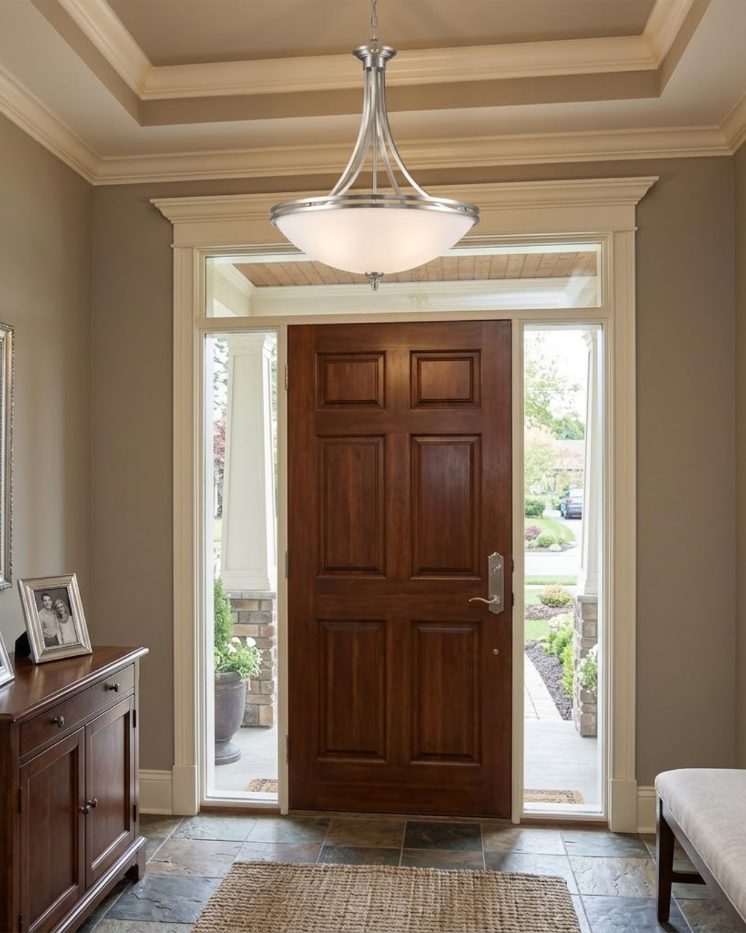 Dallas Large Flush Mounts Entry