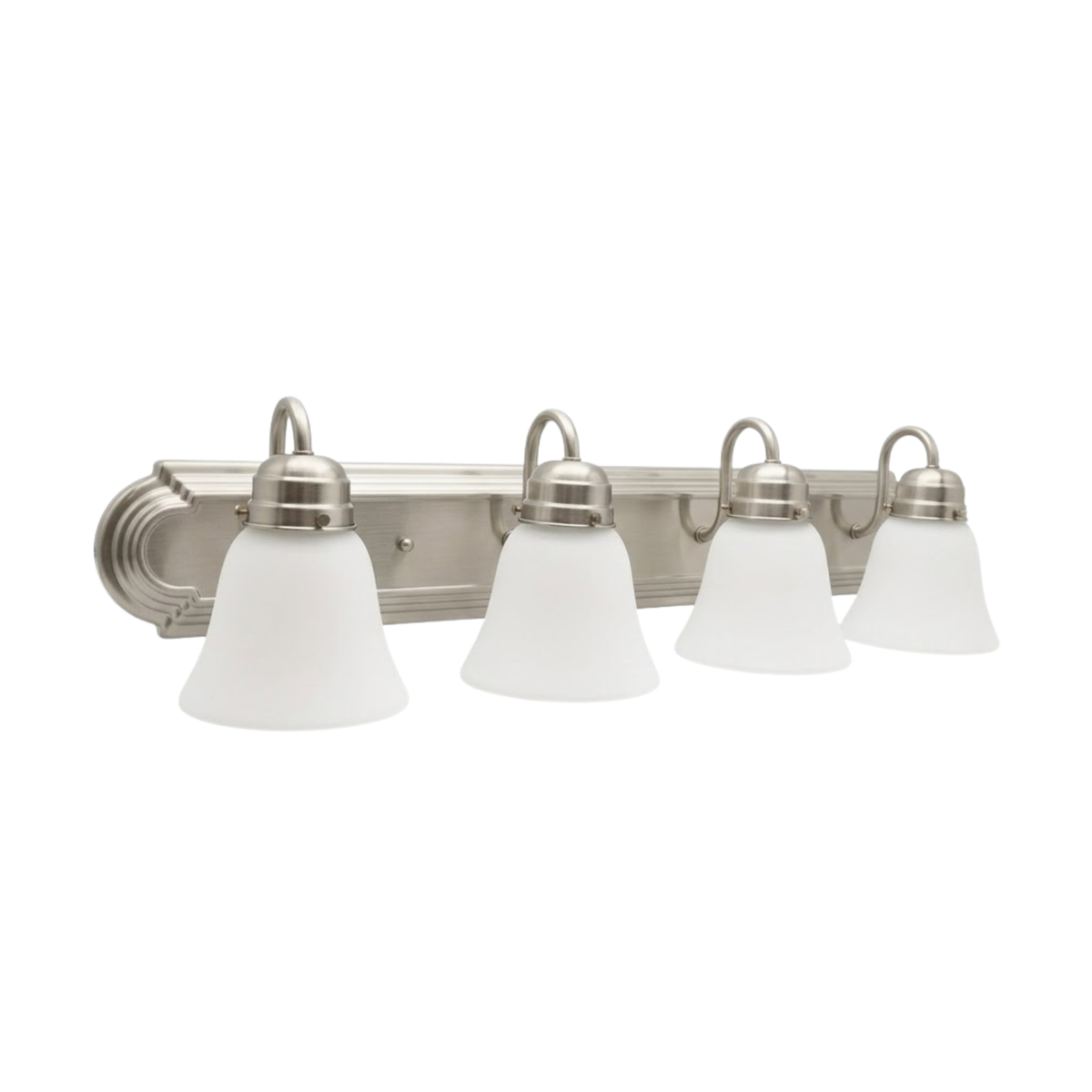 Laredo 4-Light Vanity Scone White Glass
