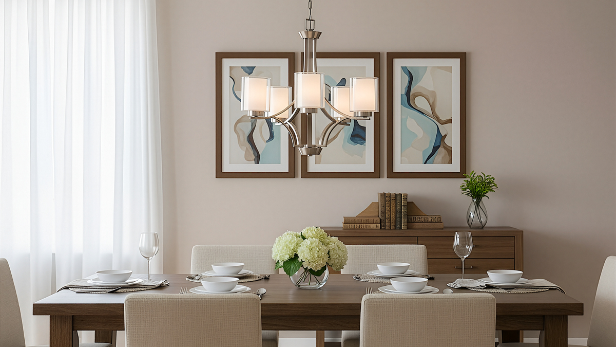 Sonora 5-Light Steel Mesh Shade Chandelier