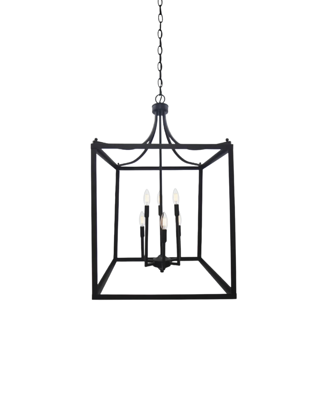Bane 6-Light Cage Entry Chandelier