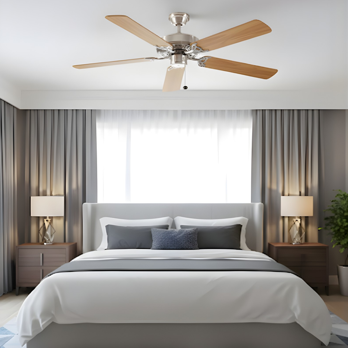 Sabine 52" 5-Blade Ceiling Fan