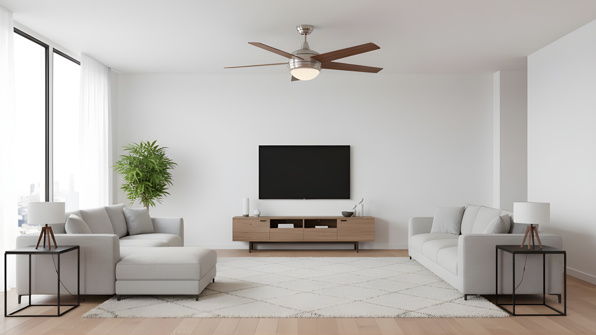 Zephyr 52" 5-Blade LED Ceiling Fan