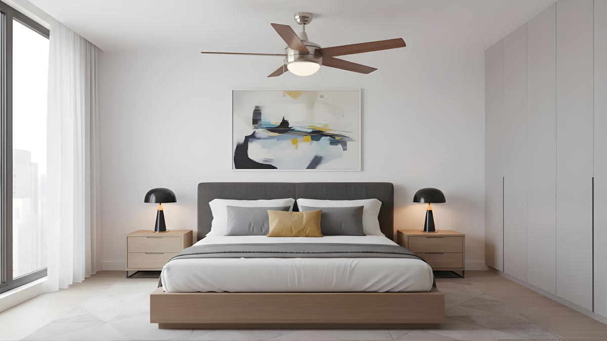 Zephyr 52" 5-Blade LED Ceiling Fan