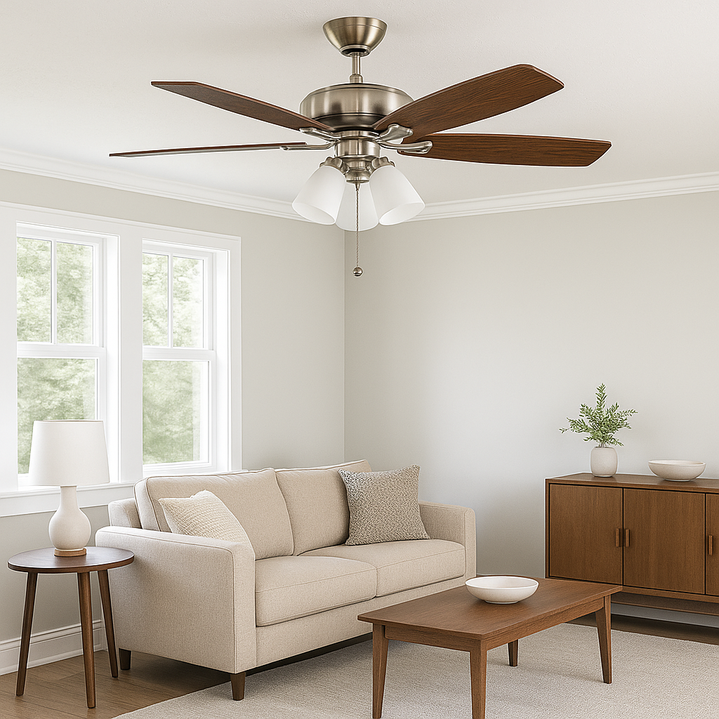 Sabine 52&quot; LED 5-Blade 4-light Ceiling Fan