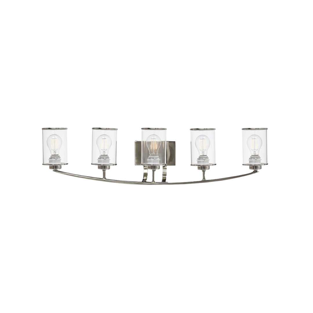 Lexington 5-Light Vanity Clear Glass