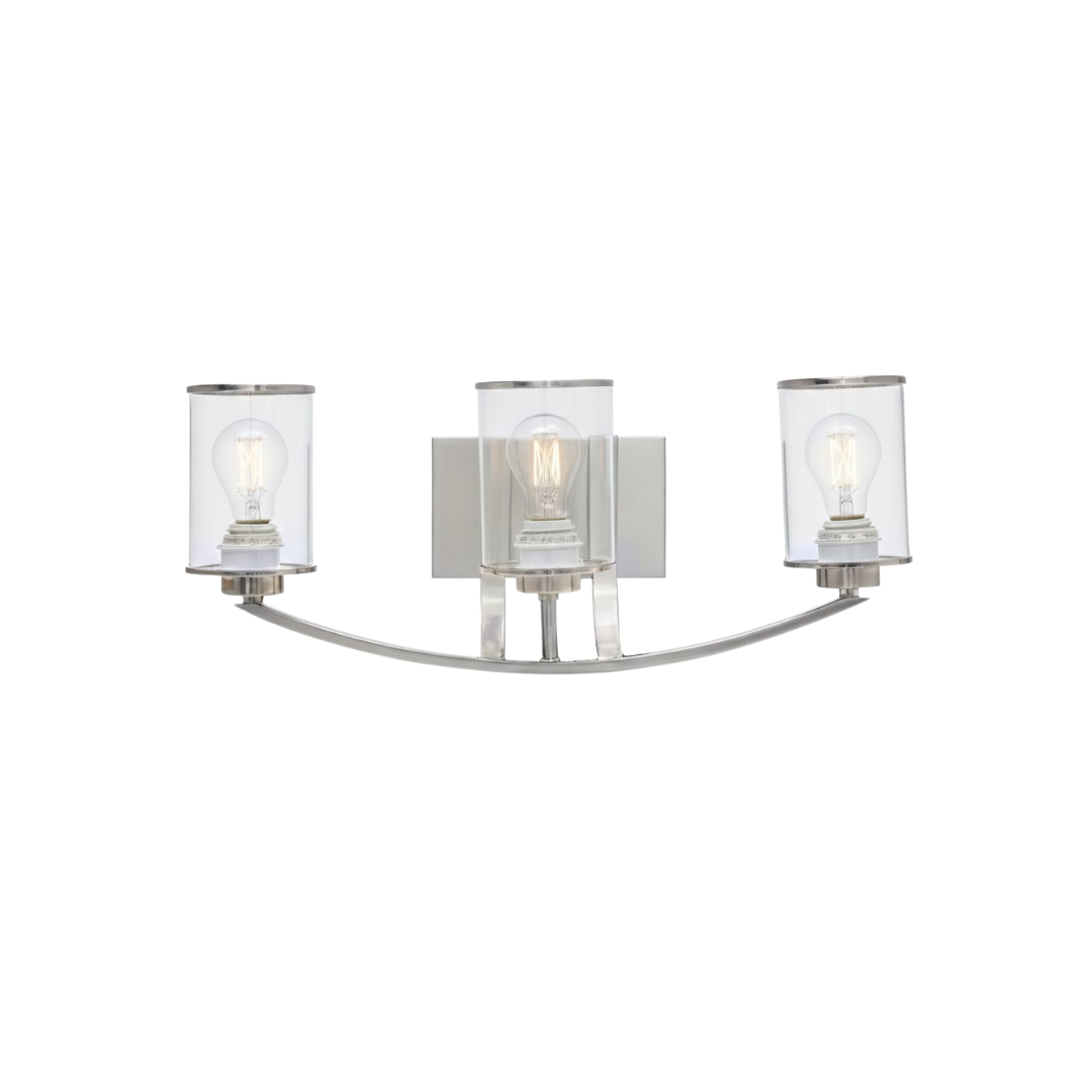 Lexington 3-Light Vanity Clear Glass