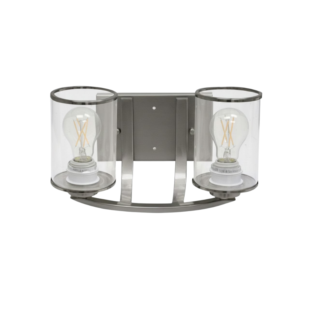 Lexington 2-Light Vanity Clear Glass