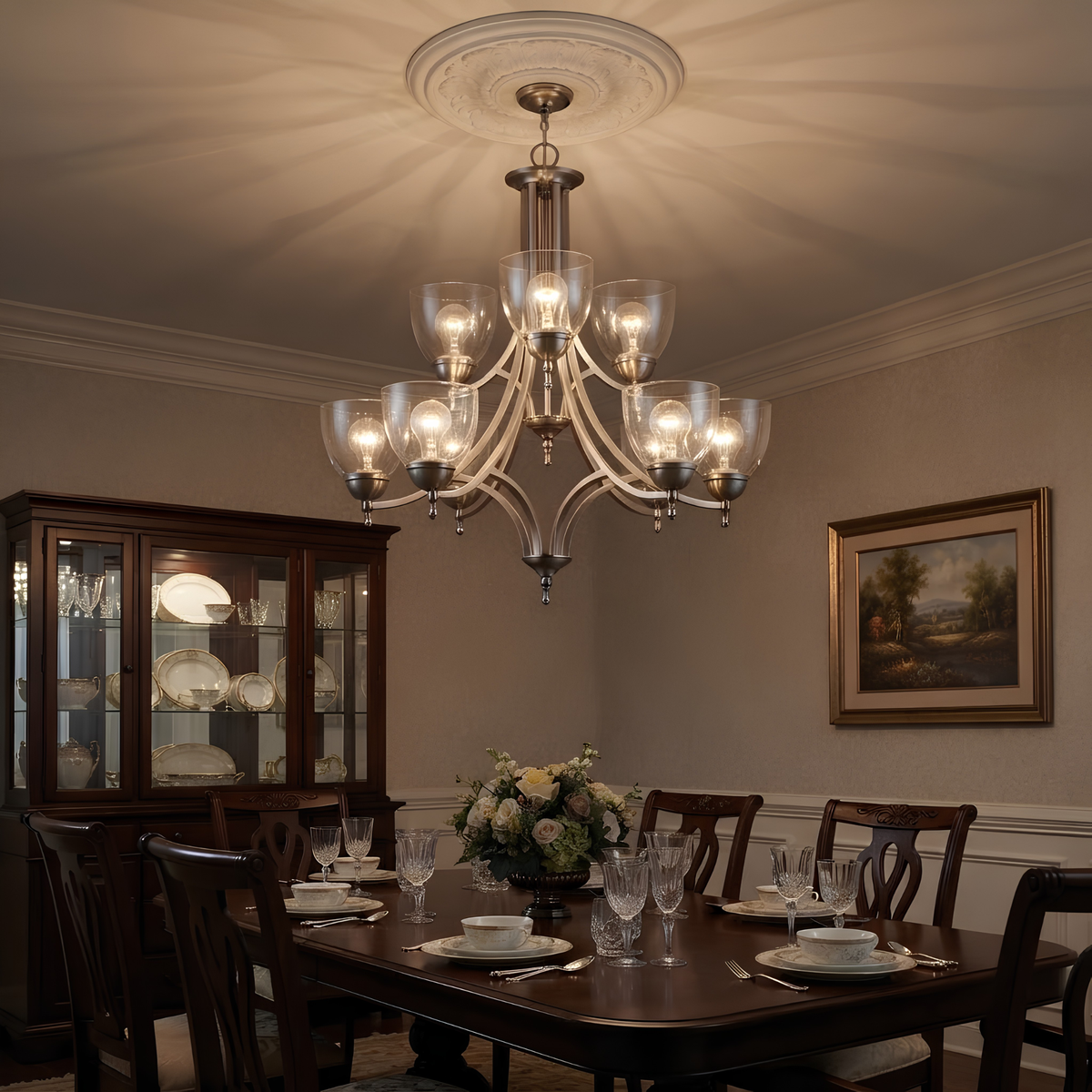Dallas 9-Light Island Chandelier