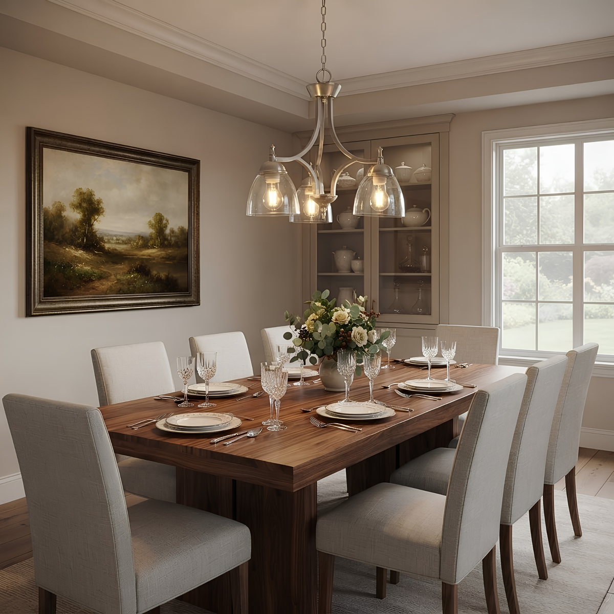 Dallas 3-Light  Chandelier
