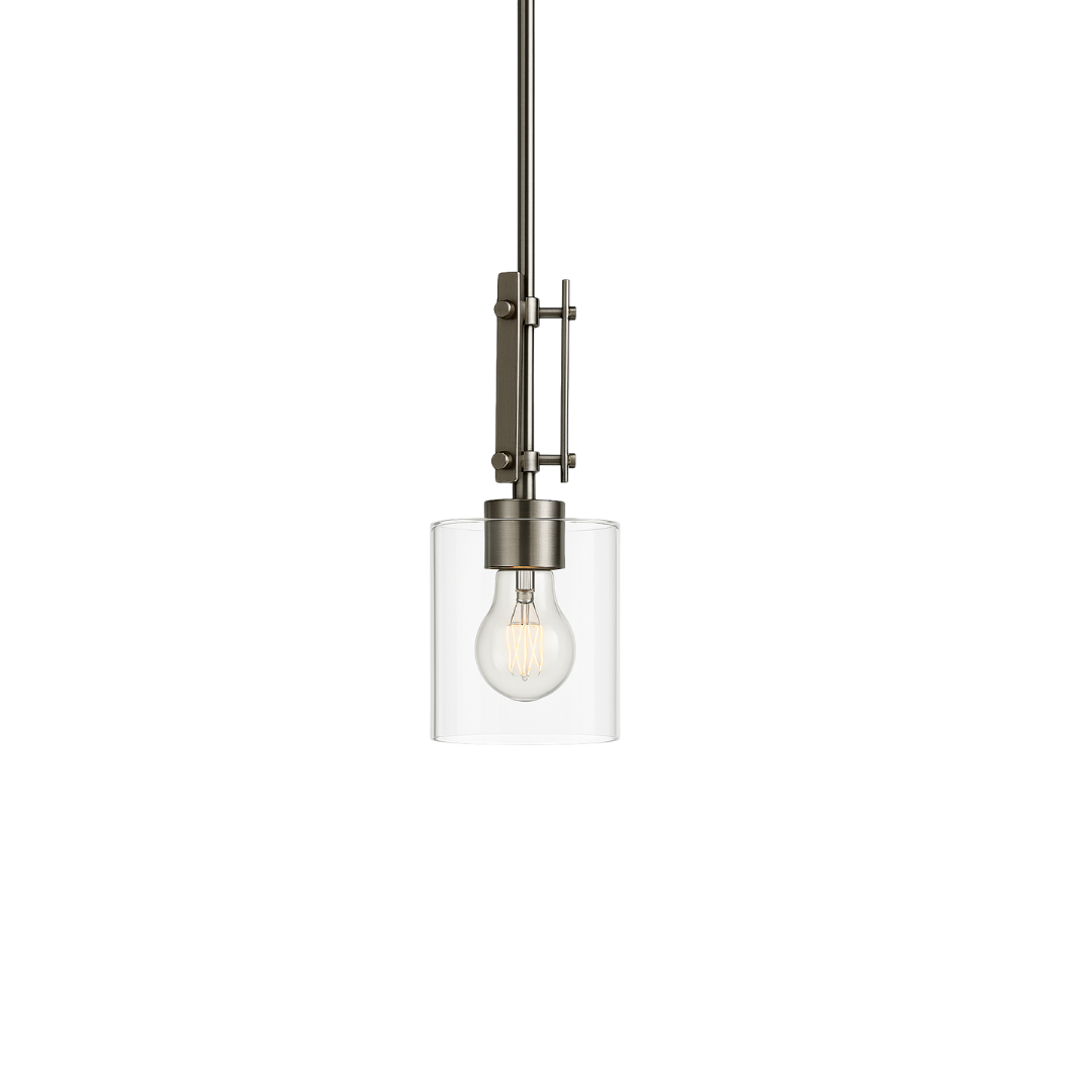 Paris 1-Light Mini Pendant Clear Glass