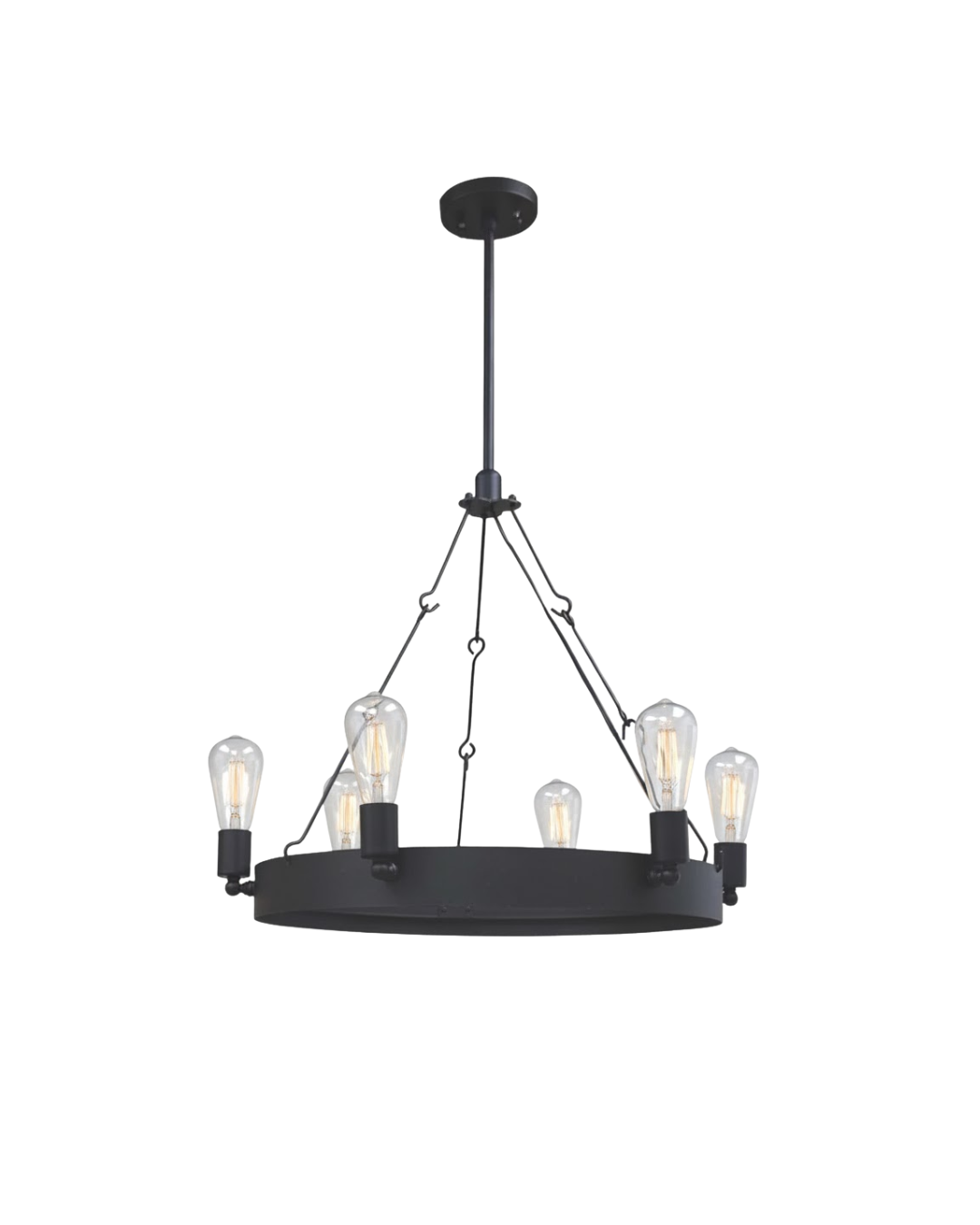 Justin 6-Light Ring Chandelier