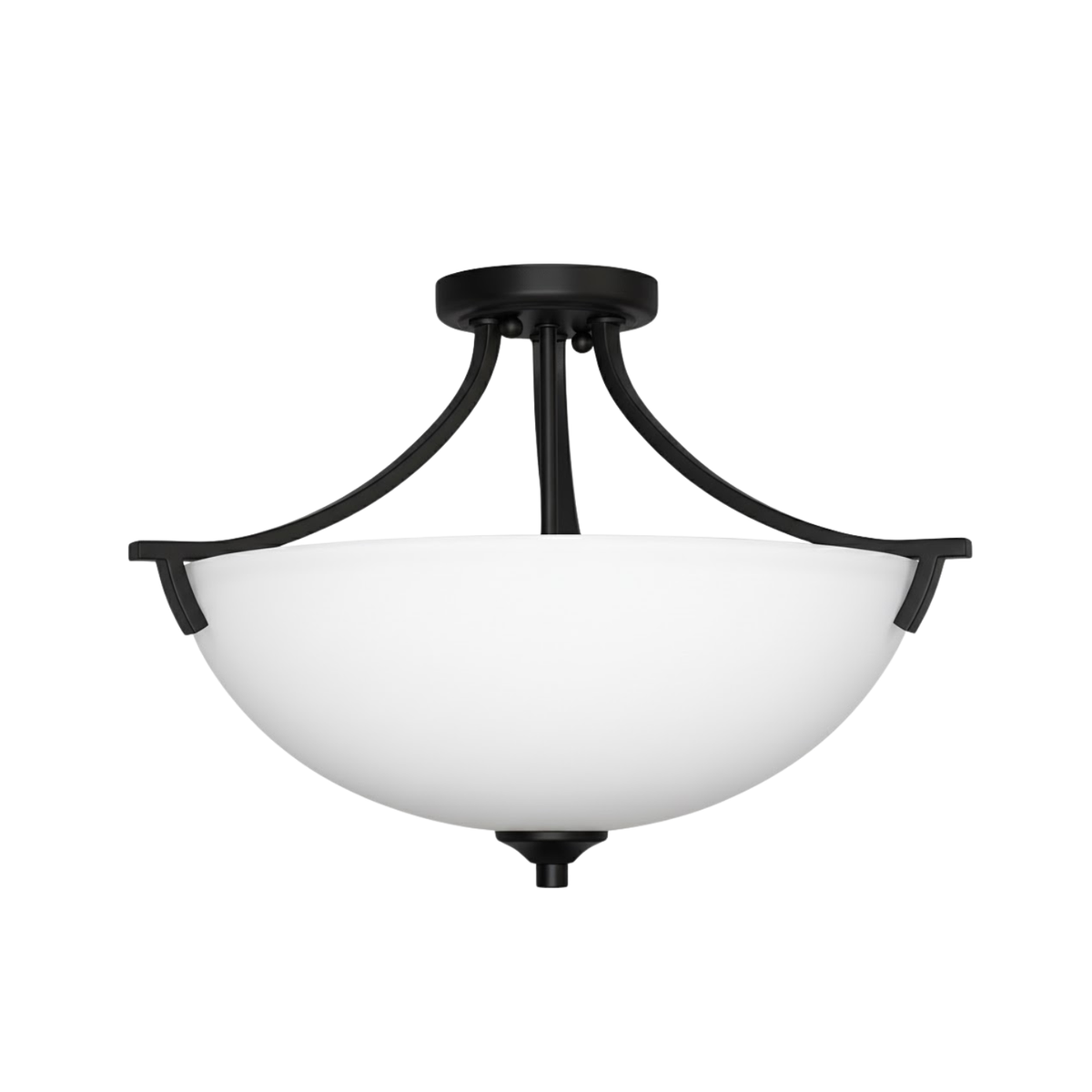 Victoria 3-Light Semi-Flush Entry