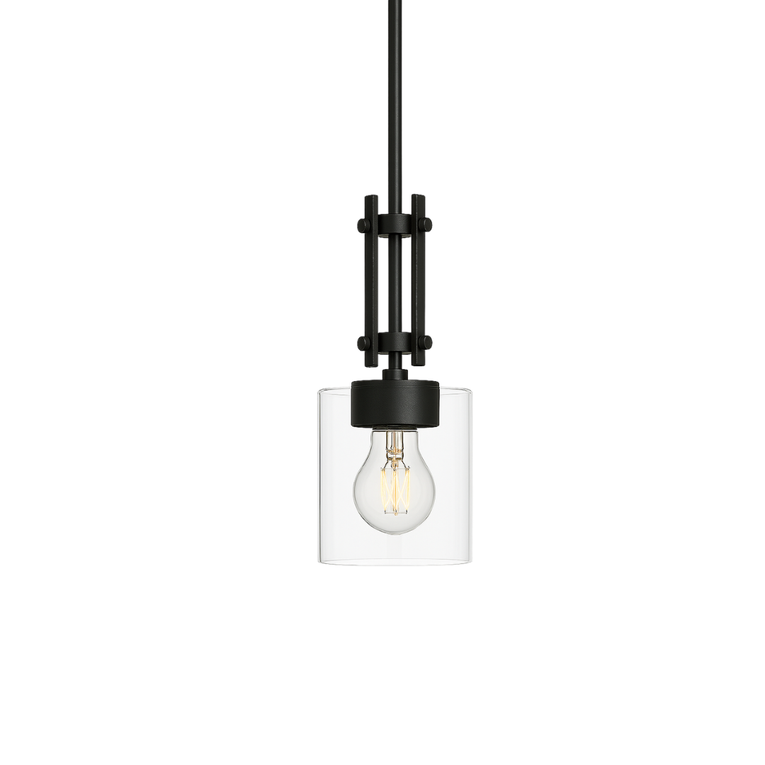 Paris 1-Light Mini Pendant Clear Glass