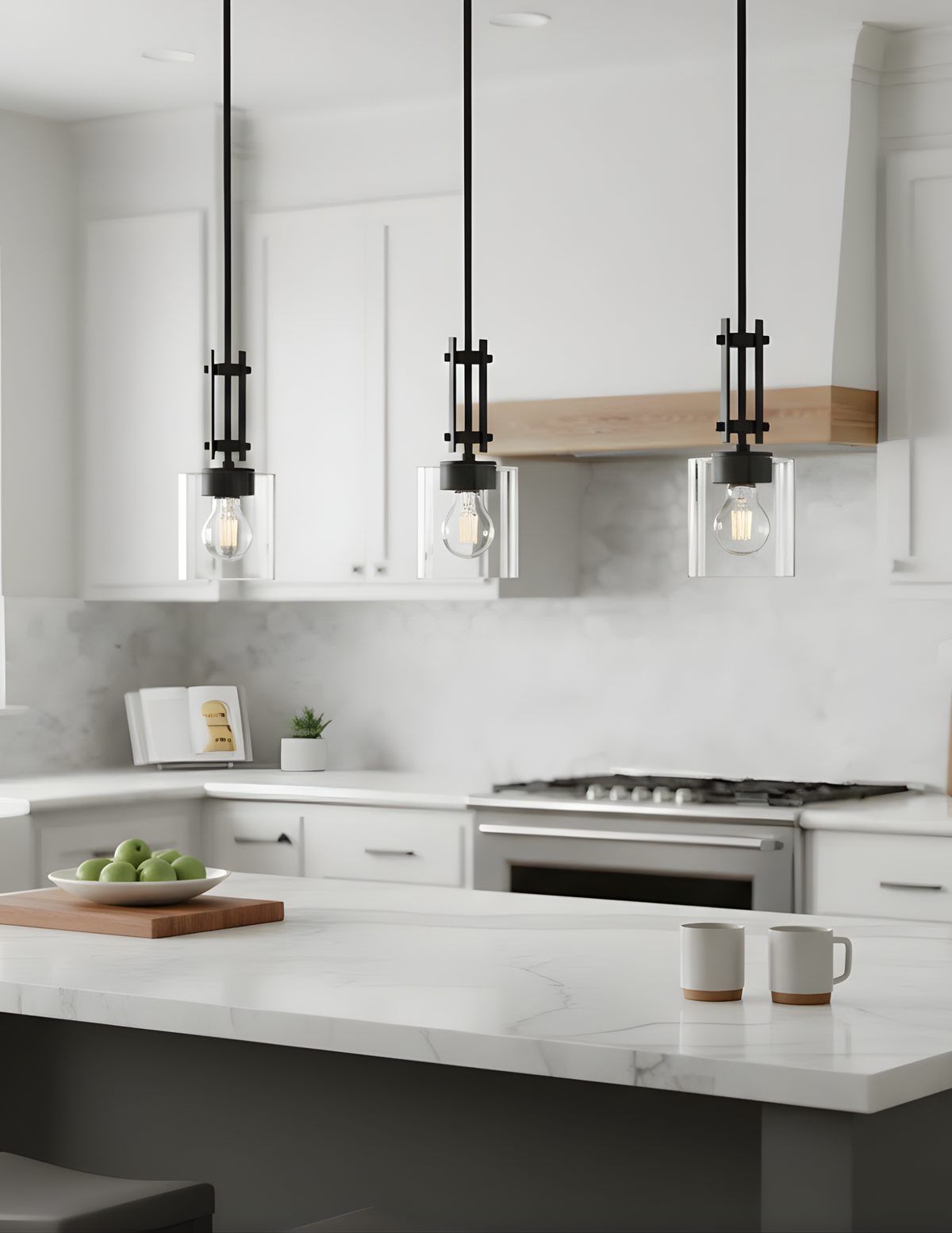 Paris 1-Light Mini Pendant Clear Glass