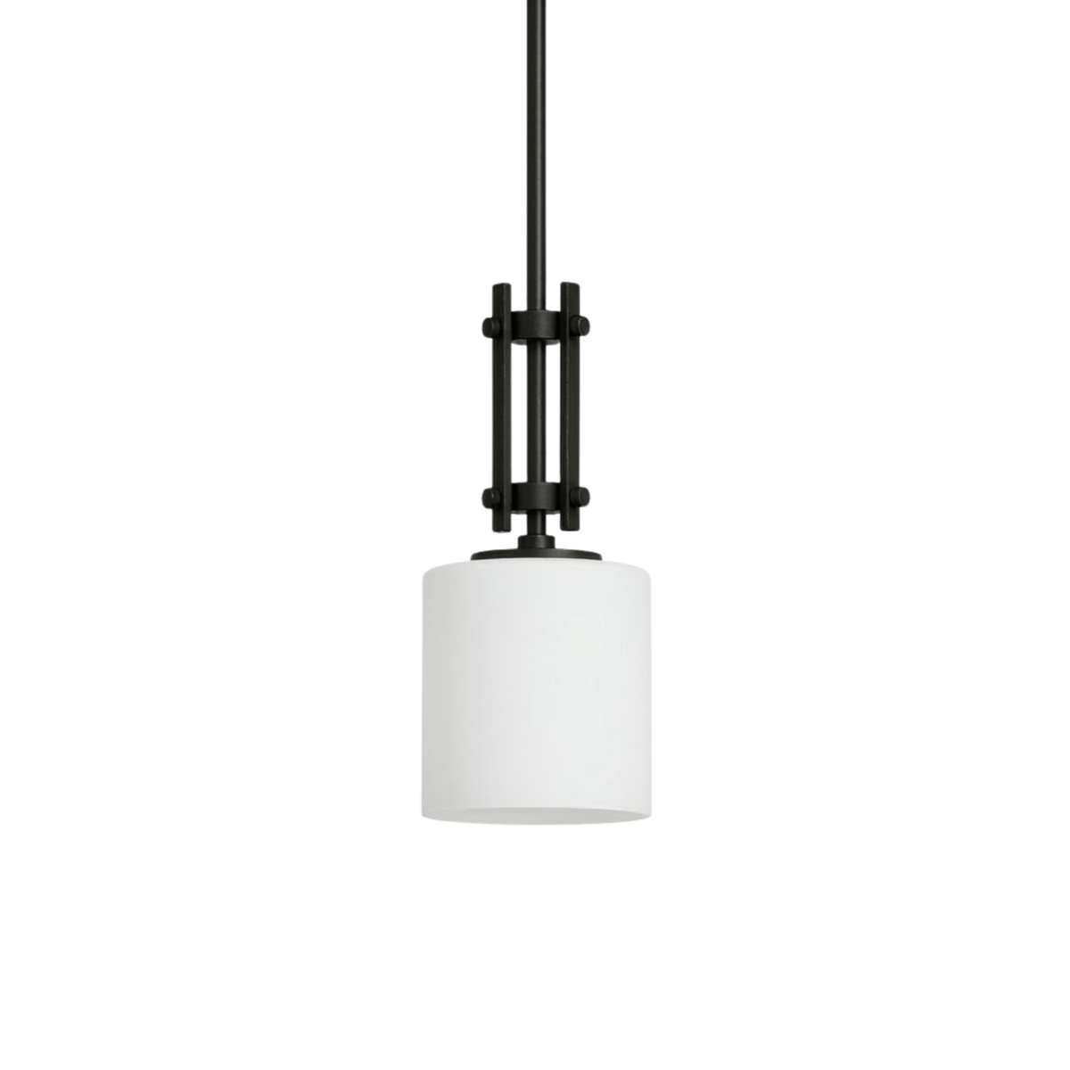 Paris 1-Light Mini Pendant White Glass