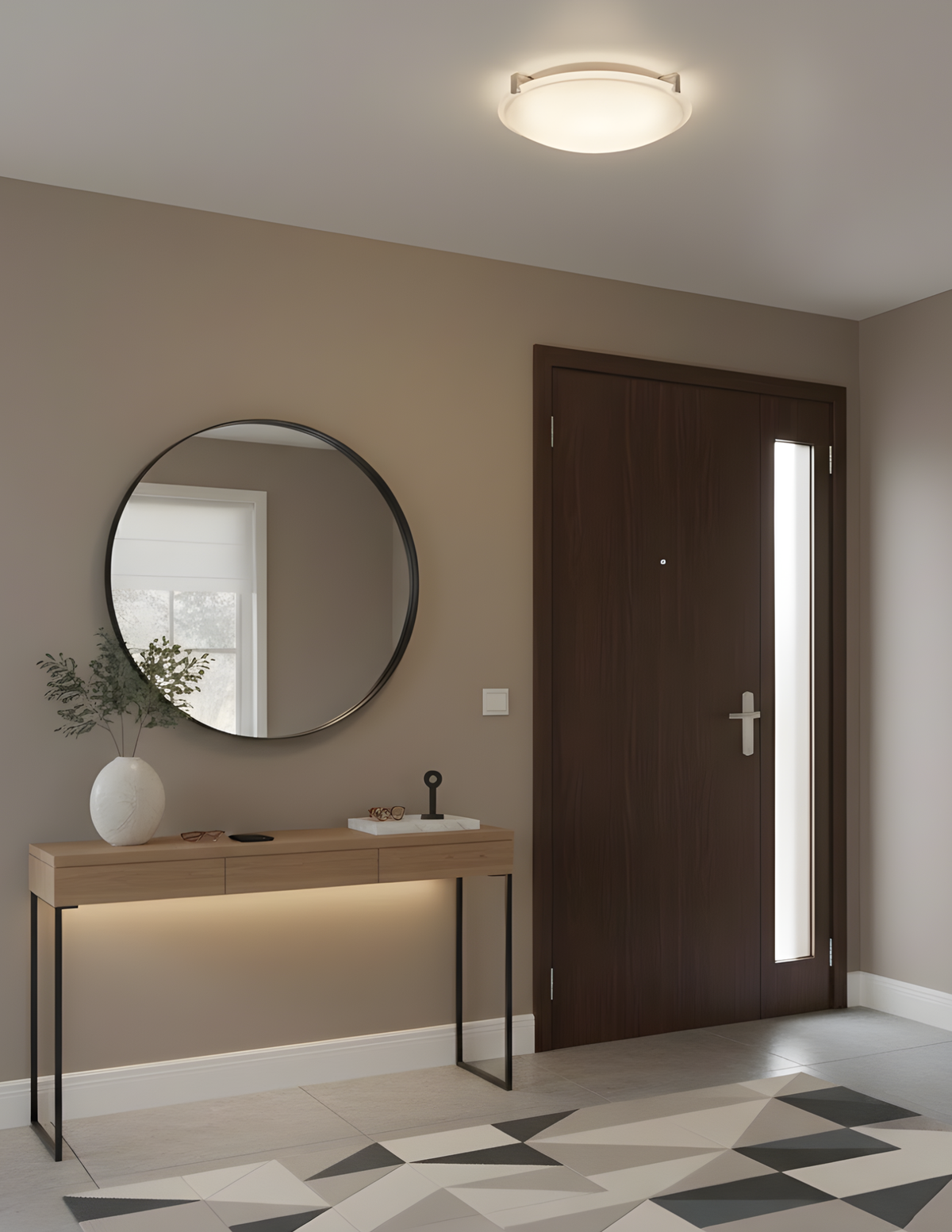 Manor 3 Tab Ceiling Mount