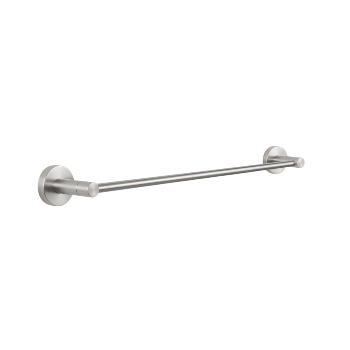 24" Modern Round Towel Bar