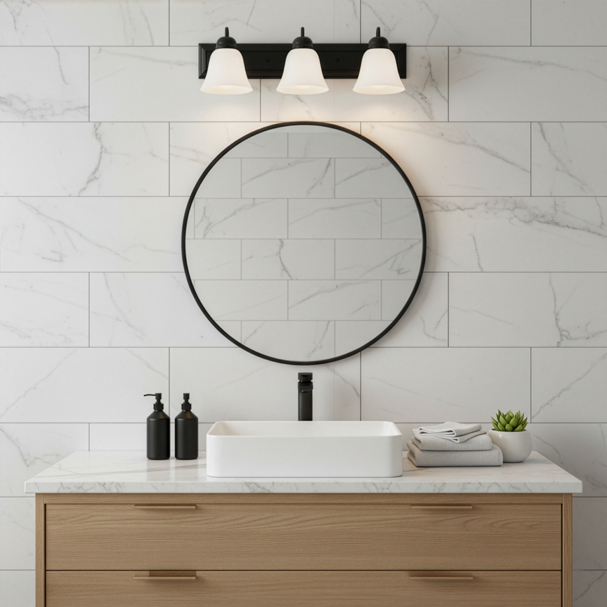 Dallas 24" 3-Light Vanity
