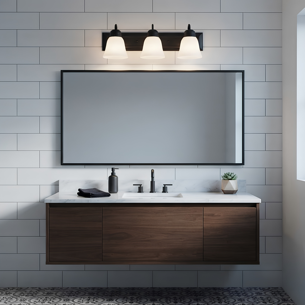 Dallas 24" 3-Light Vanity