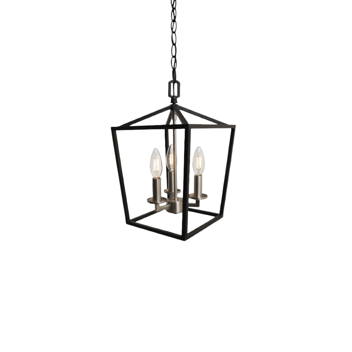 VIN 3-Light Cage Entry Chandelier 