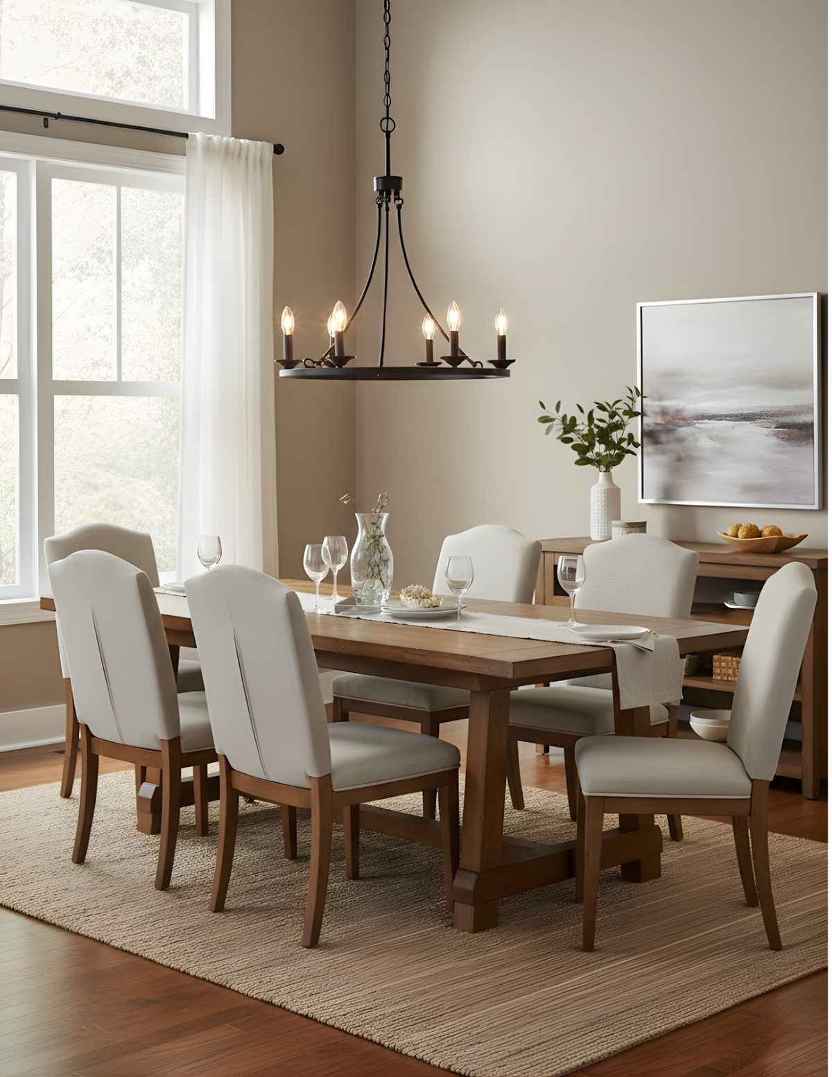 Trento 6-Light Ring Chandelier