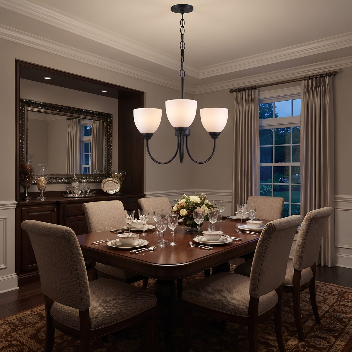 Laredo 3-Light Chandelier
