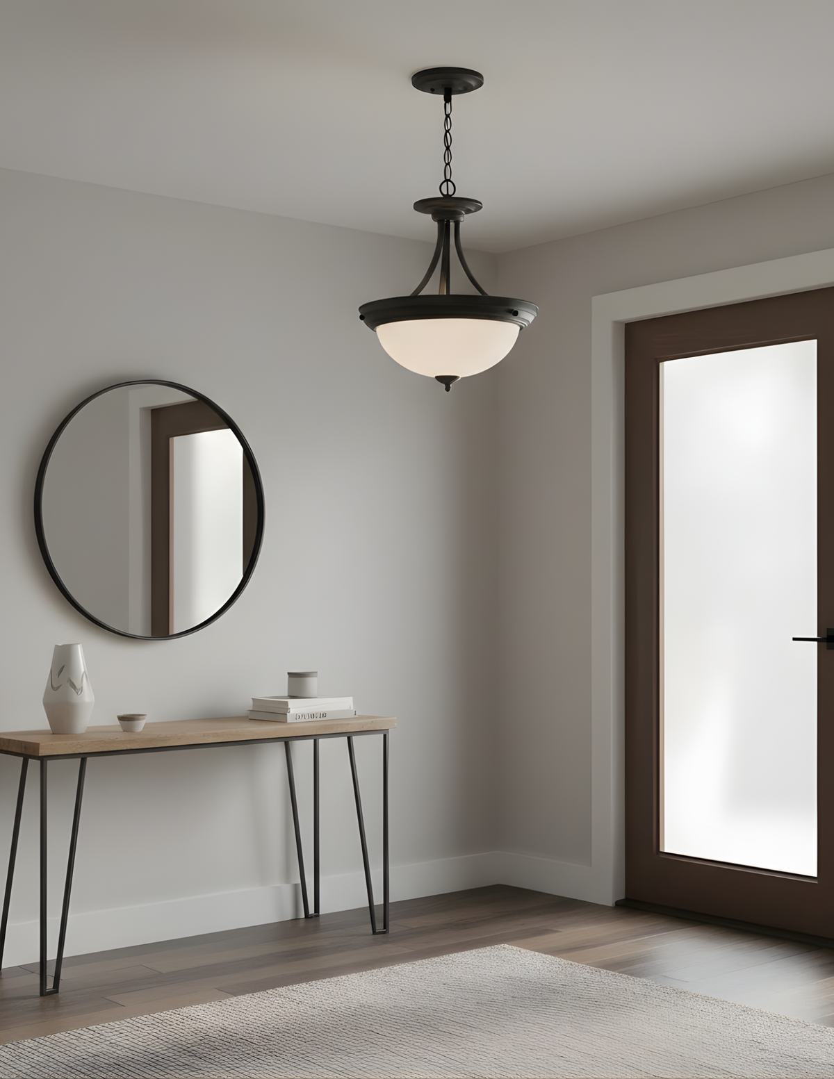 Dallas Semi Flush Entry