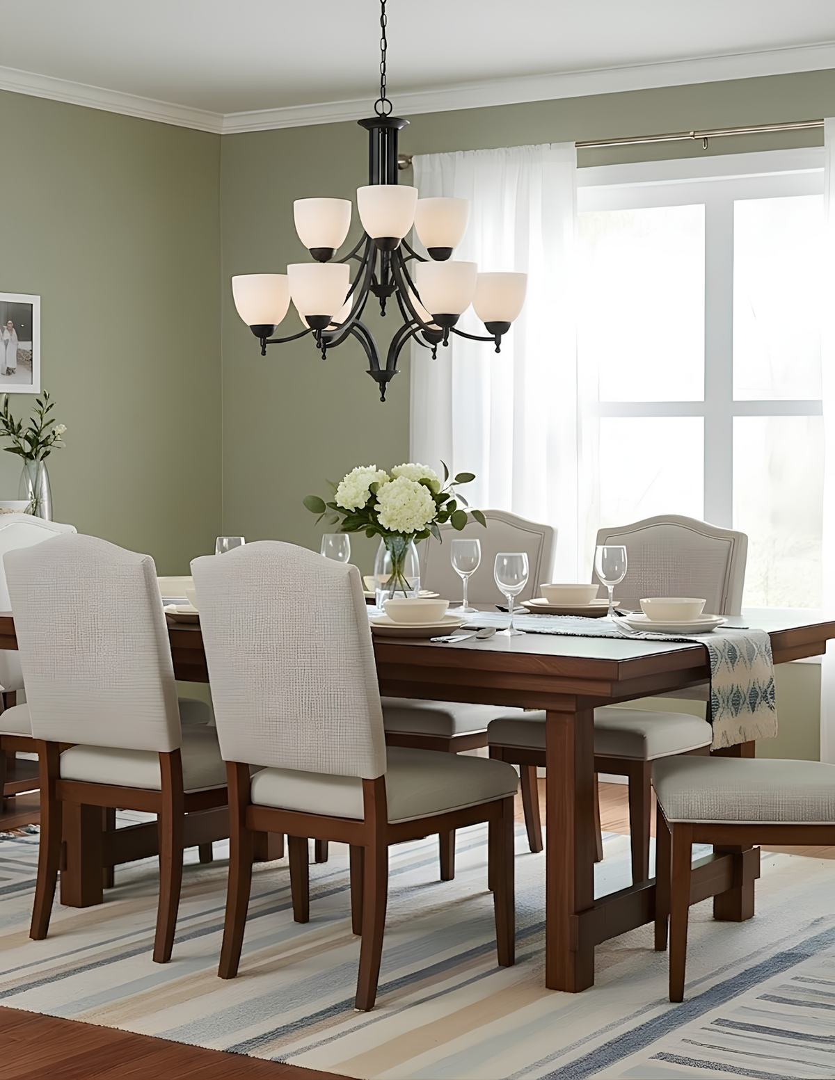 Dallas 9-Light Island Chandelier