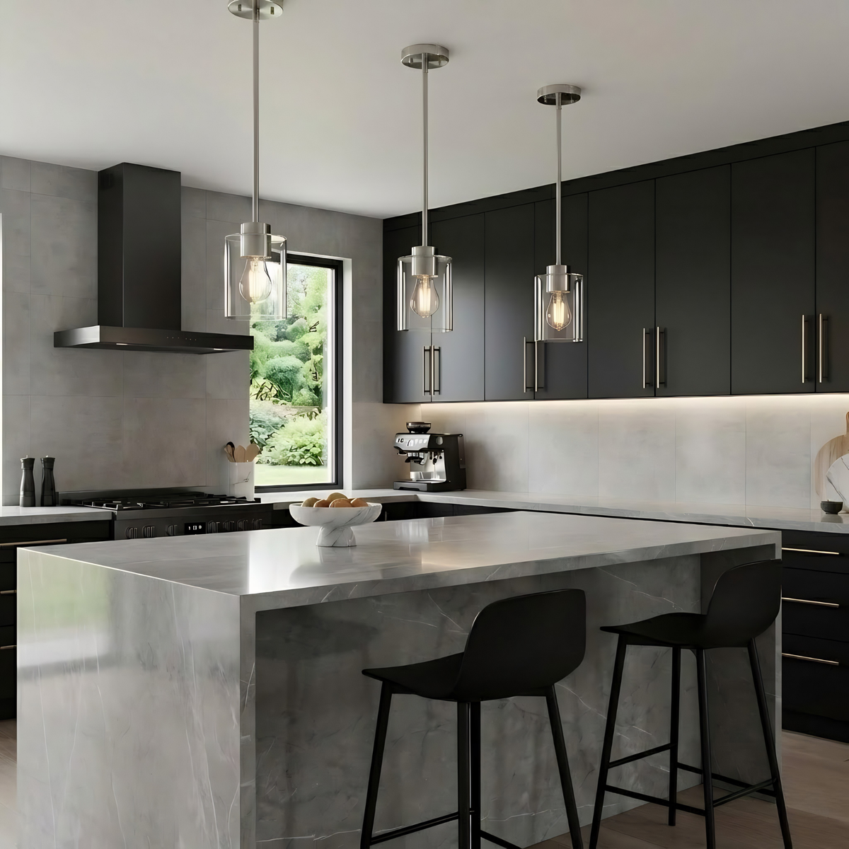 Mincio 1-Light Clear Glass Mini Pendant