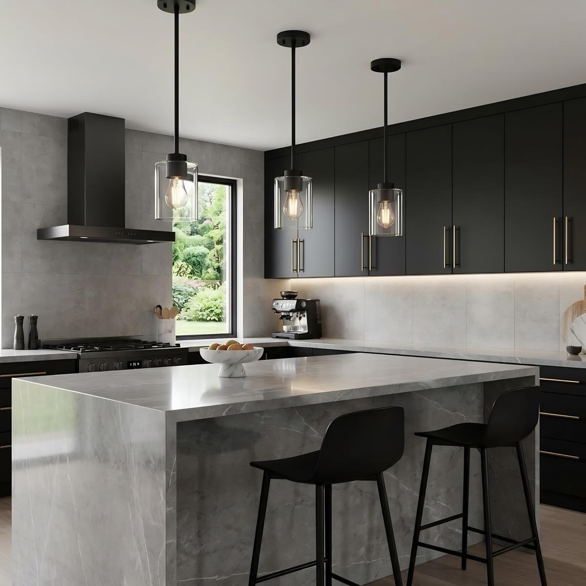 Mincio 1-Light Clear Glass Mini Pendant