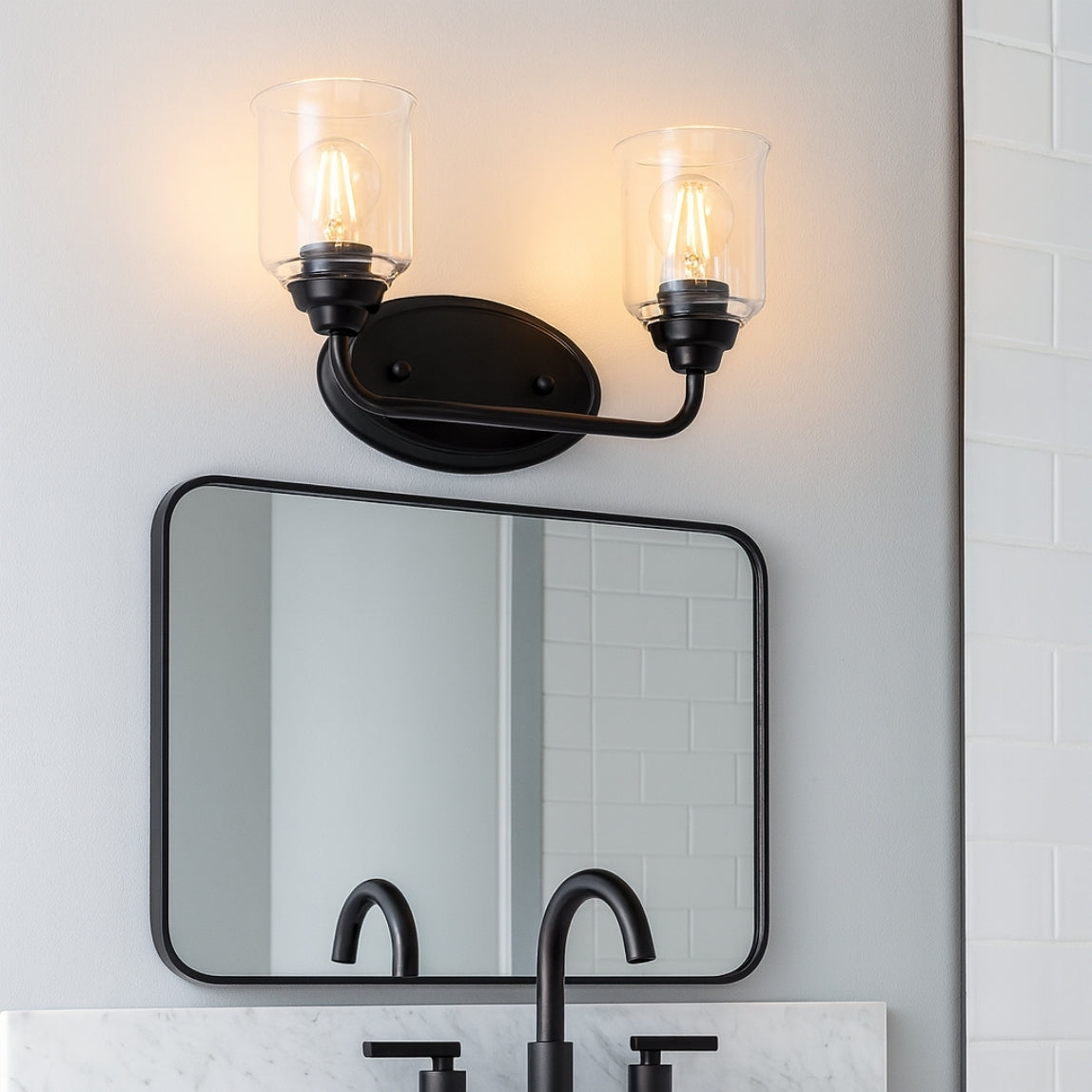 Acheron 2-Light Vanity Light