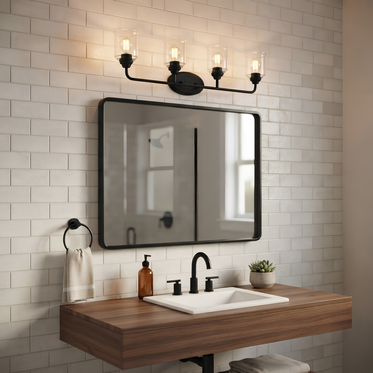 Acheron 4-Light Vanity Light
