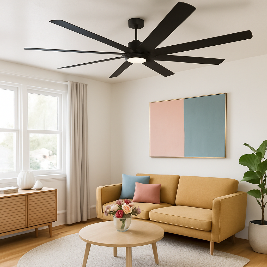 Metro 66&quot; 8-Blade LED Fan 3000K,4000K,5000K