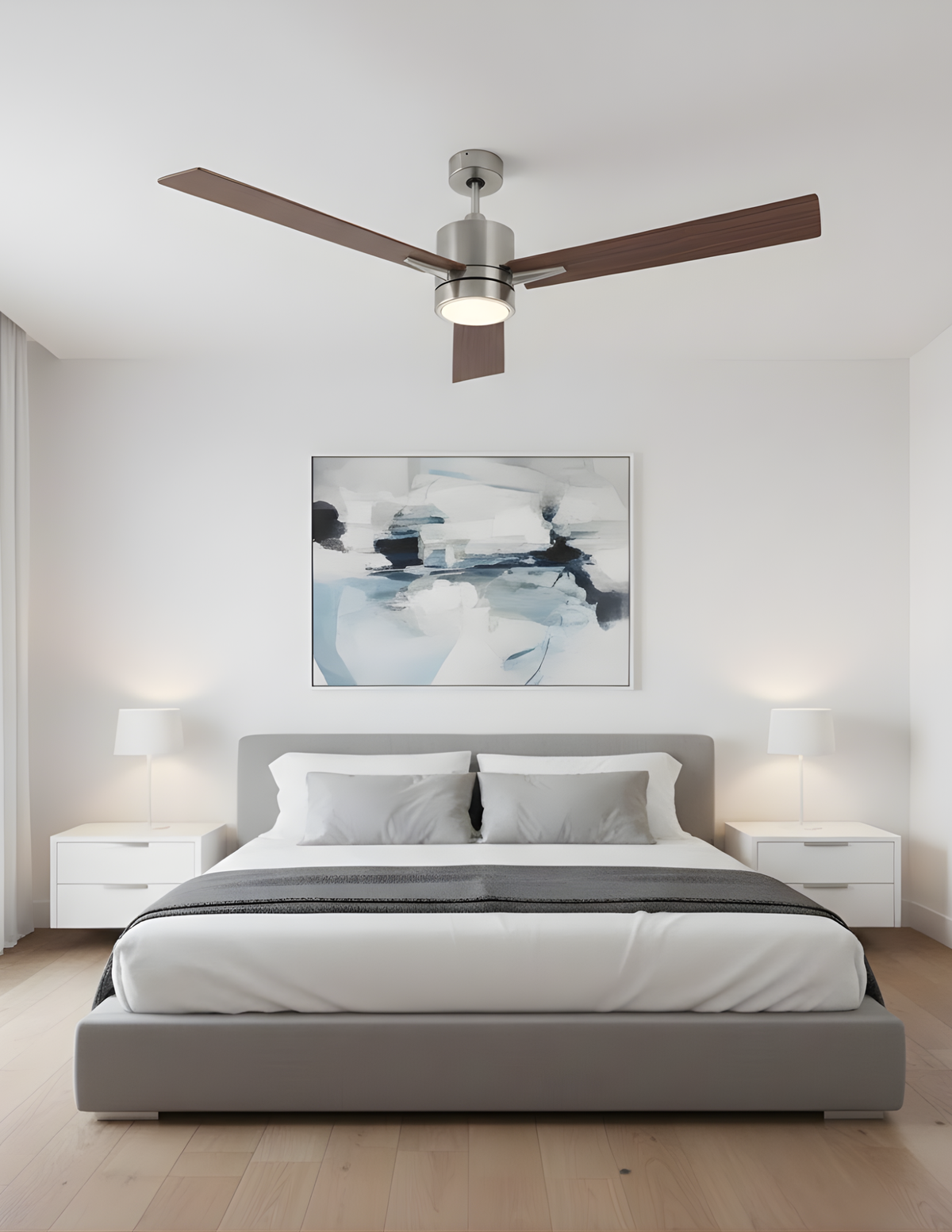 Neo 52" 3-Blade LED Fan