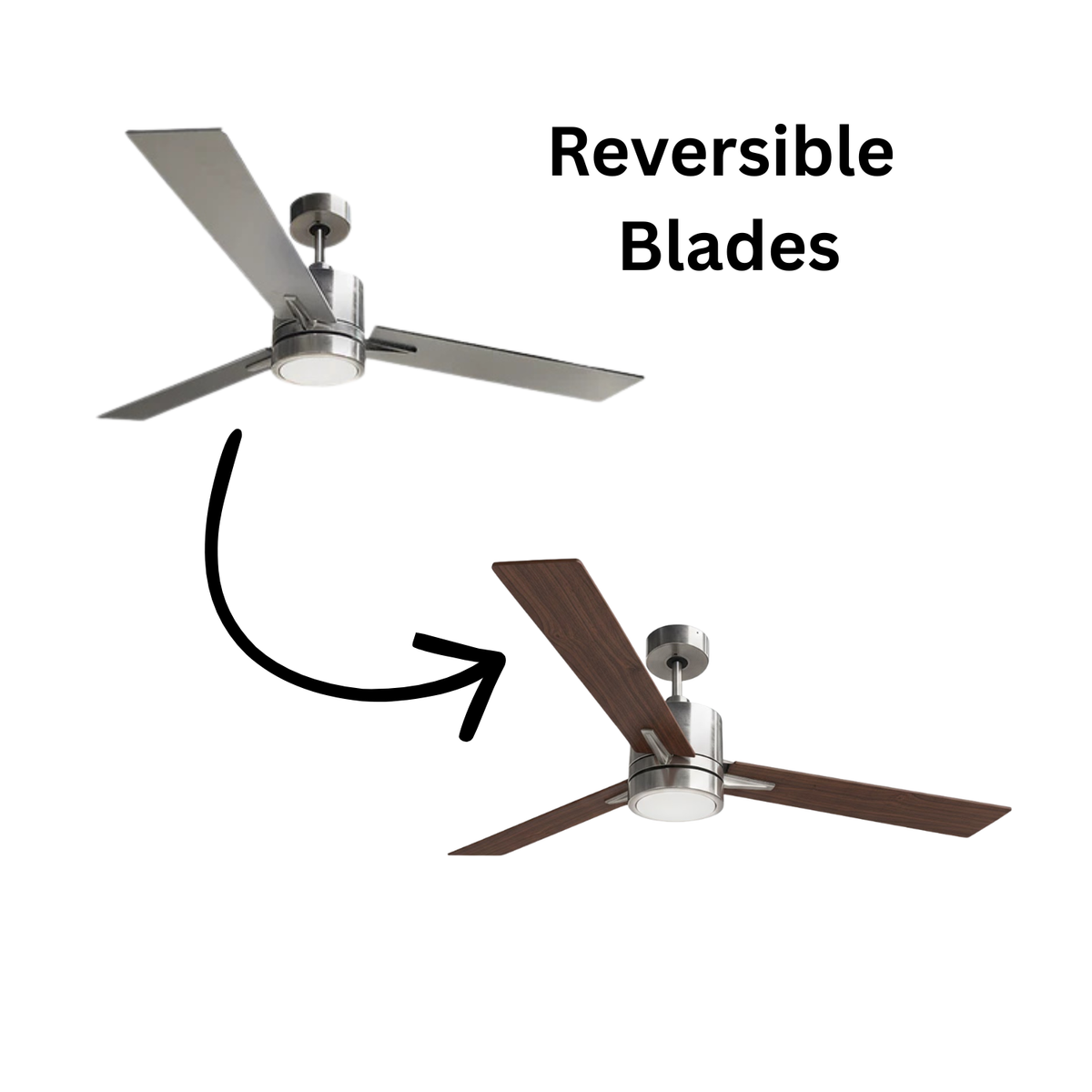 Neo 52" 3-Blade LED Fan