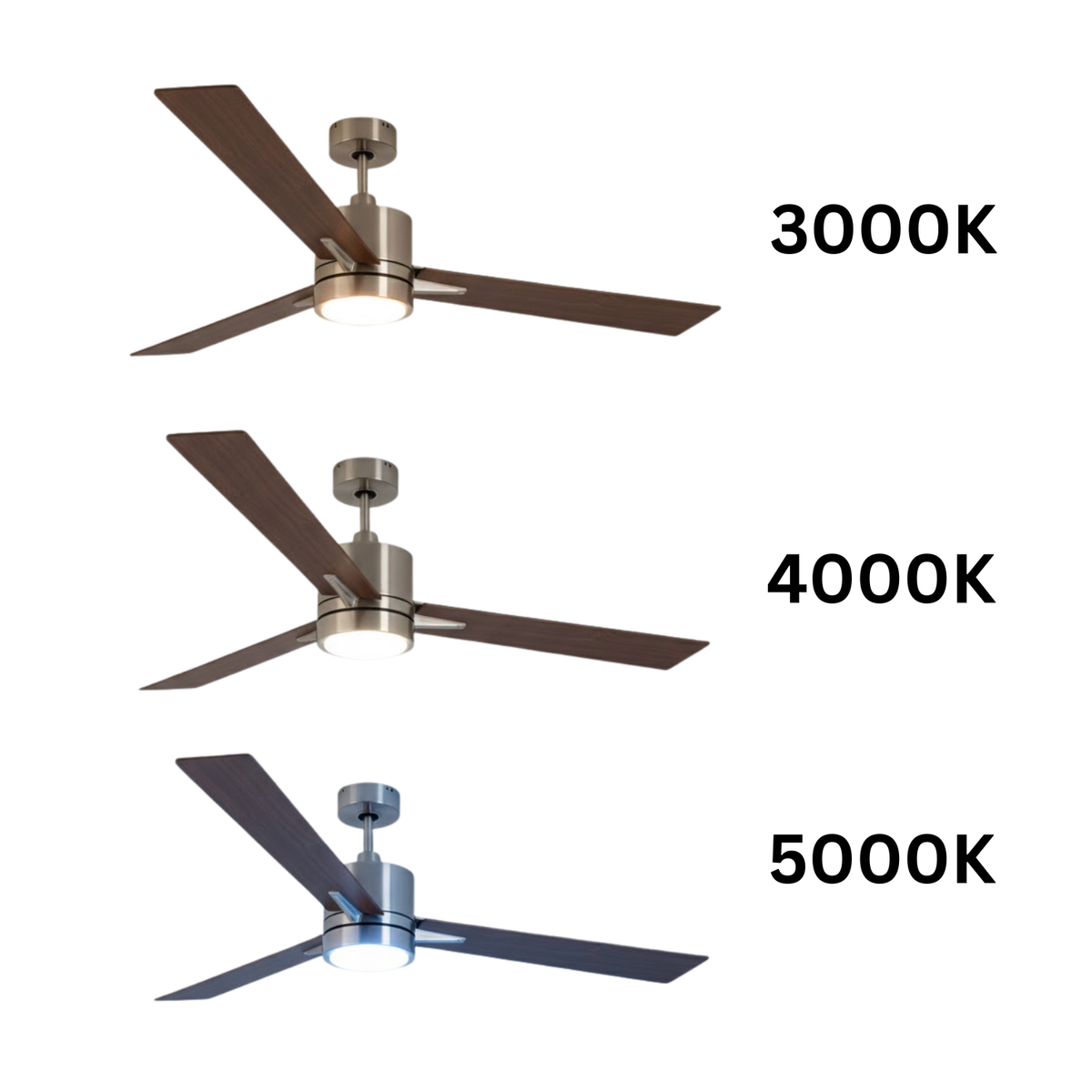 Neo 52" 3-Blade LED Fan