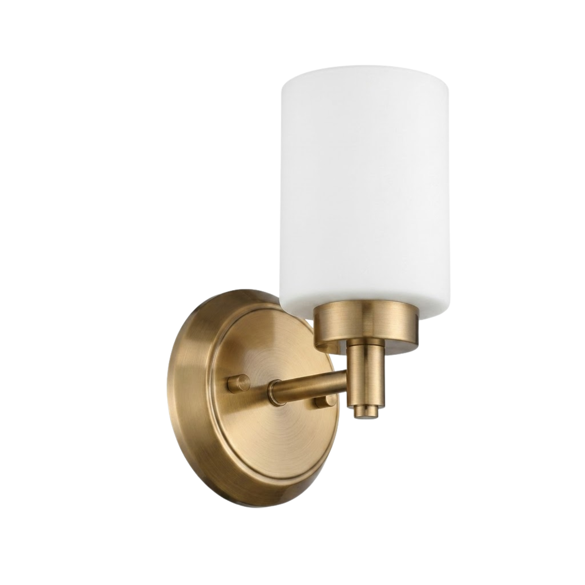 Mincio 1-Light Opal Glass Sconce - BB
