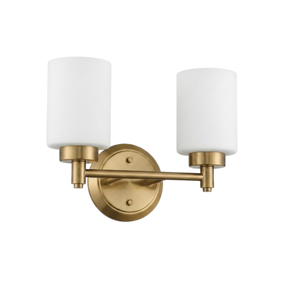 Mincio 2-Light Opal Glass Vanity - BB