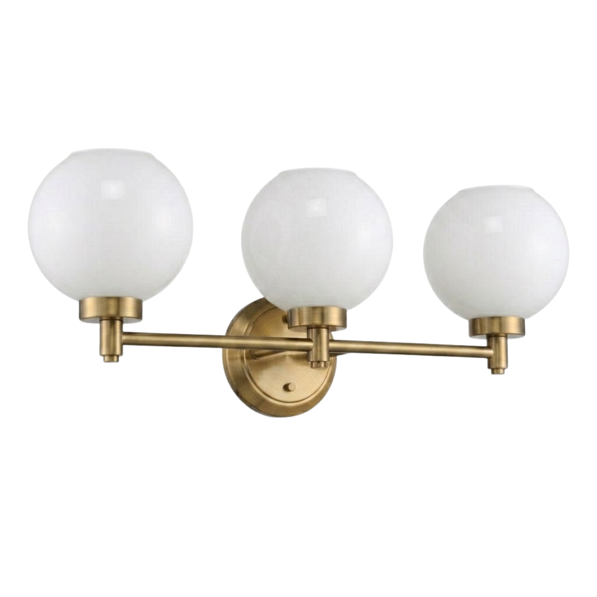 Mincio 3-Light Opal Globe Vanity - BB
