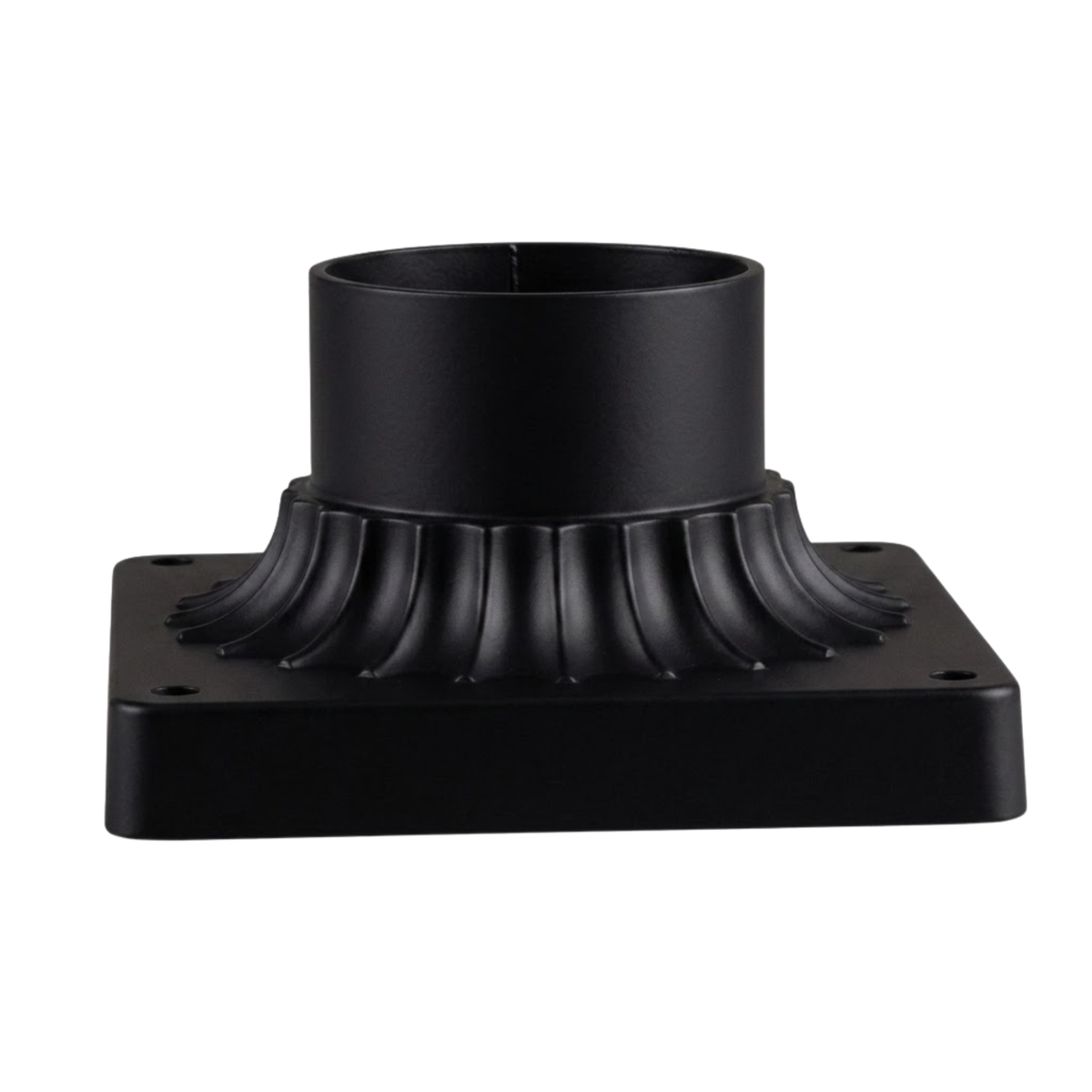 Post Light Base for Column - New Smooth Style - MB