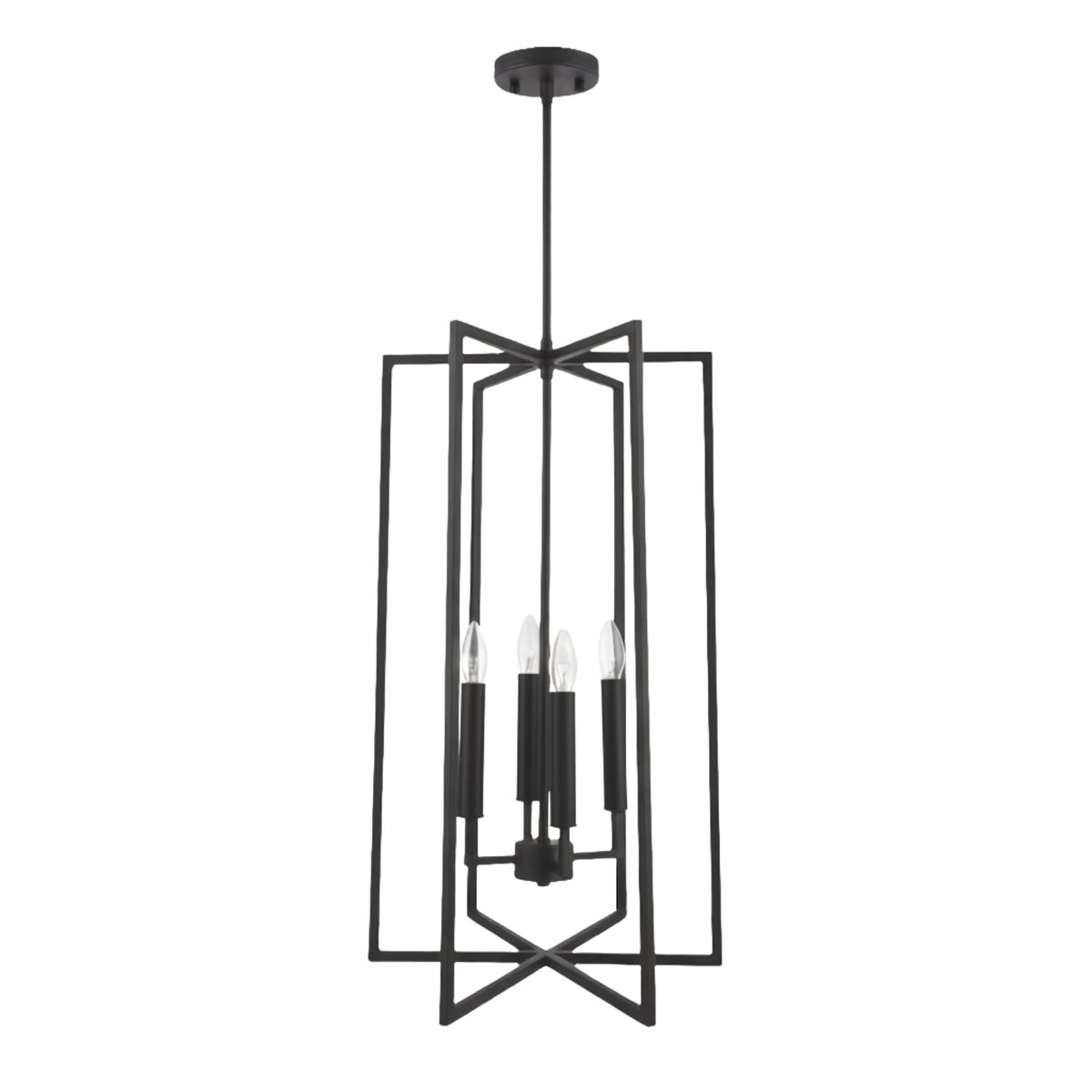 4-Light Open Cage Entry - MB Includes MB,NK,BB Candle Covers
