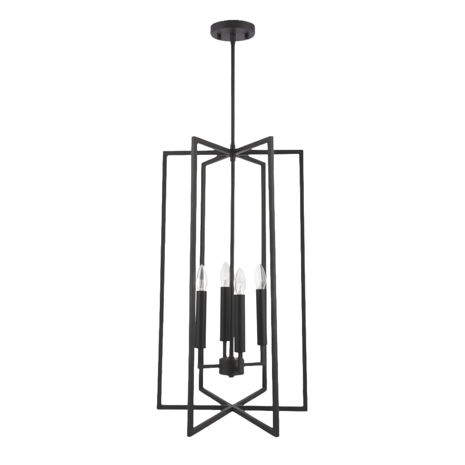 4-Light Open Cage Entry - MB Includes MB,NK,BB Candle Covers