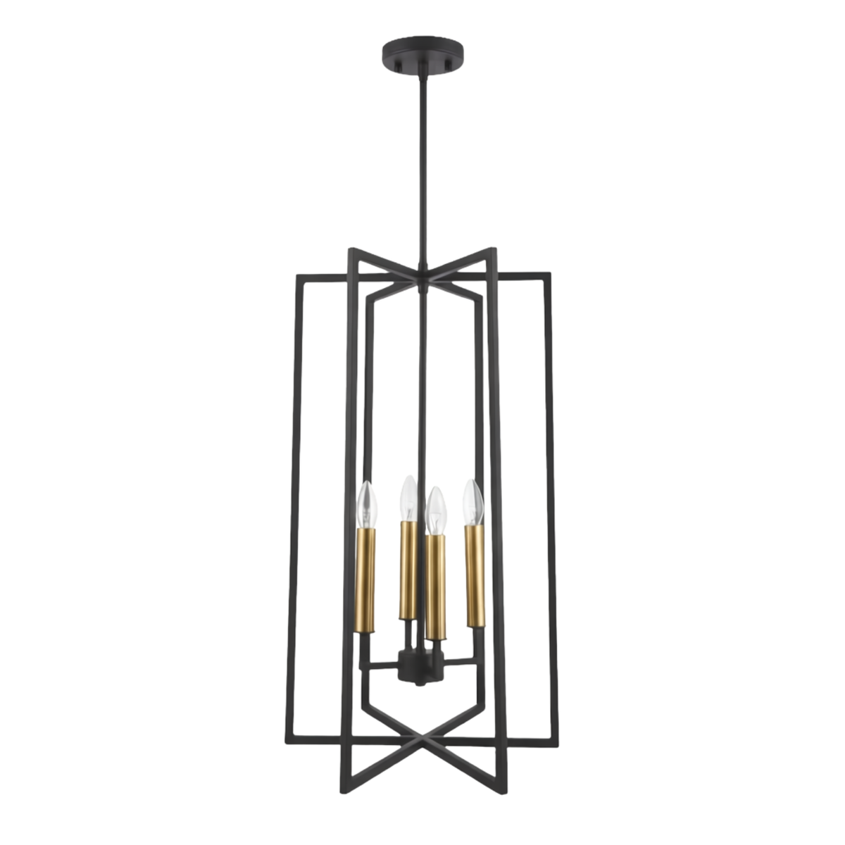 4-Light Open Cage Entry - MB Includes MB,NK,BB Candle Covers