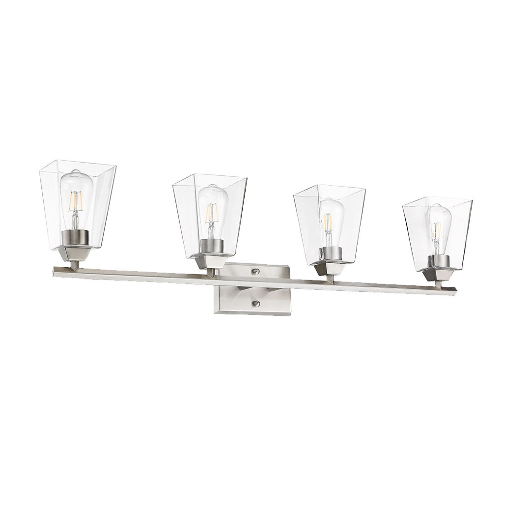 Blair 4-Light Vanity Clear Glass