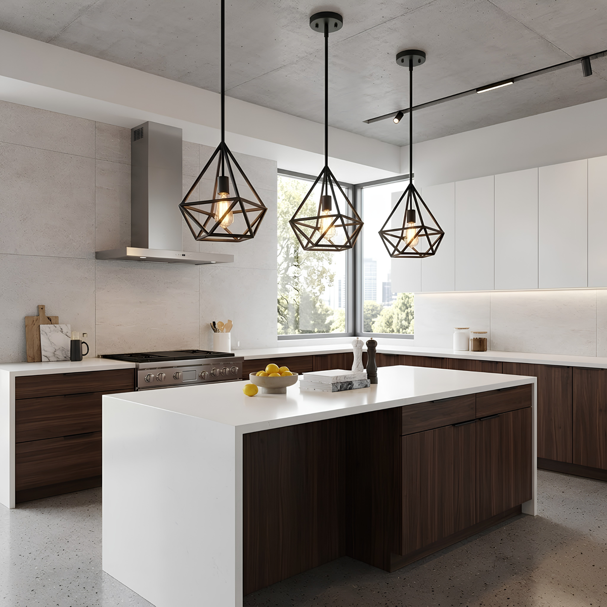 Vega 1-Light Cage Pendant