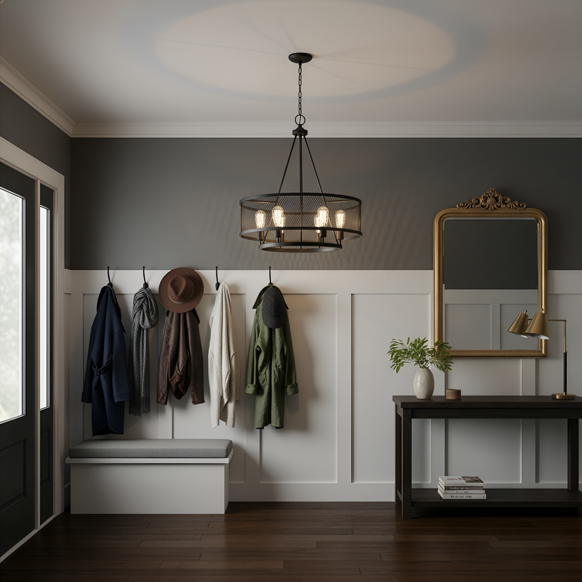 Elza 6-Light Cage Pendant