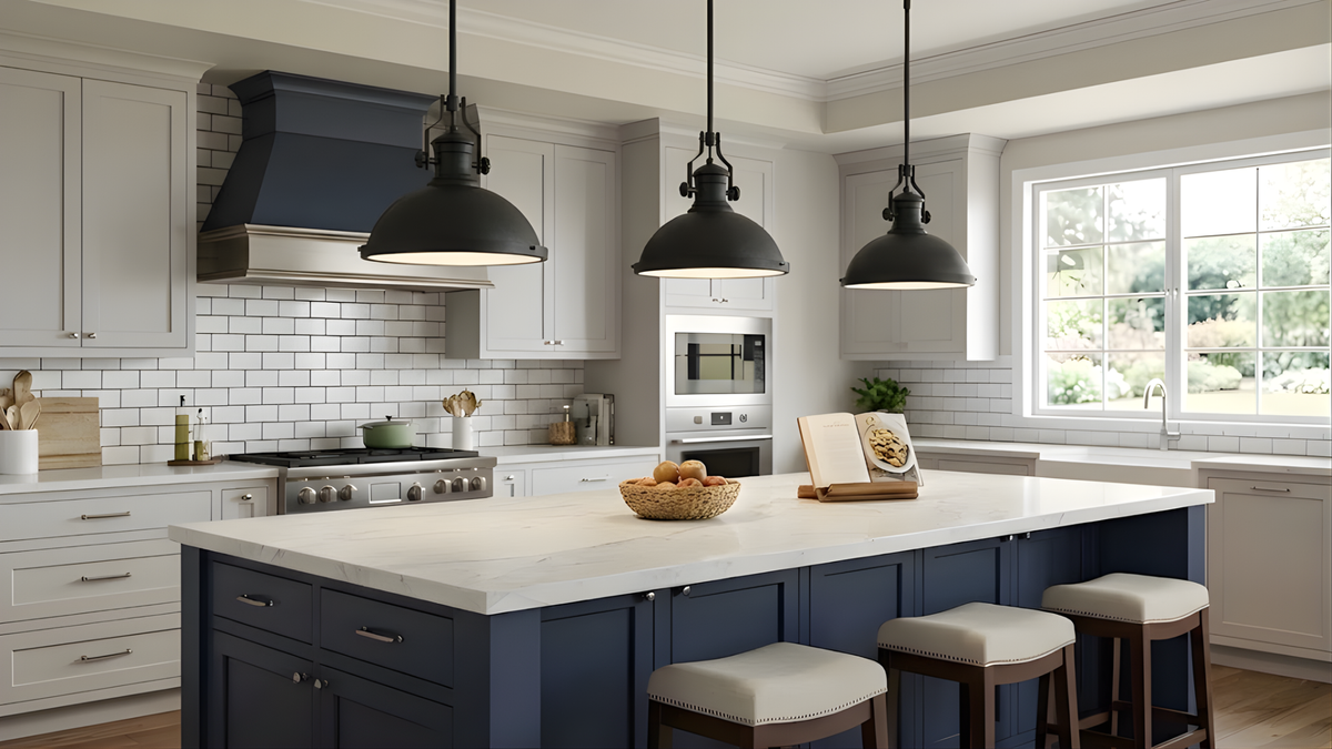 Alix 1-Light Large Metal Shade Pendant