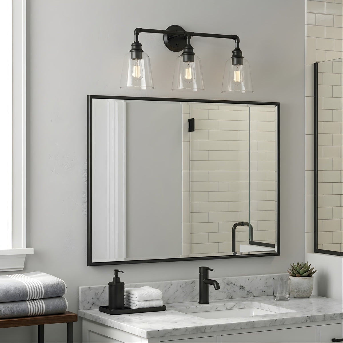 Milla 3-Light Vanity Scone