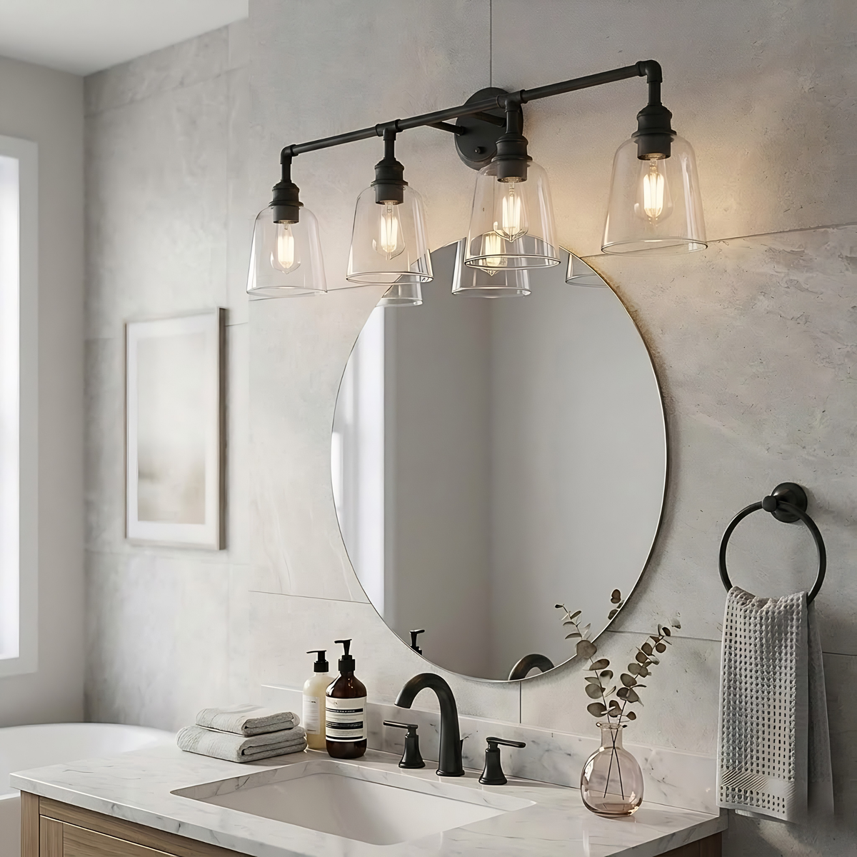 Milla 4-Light Vanity Scone
